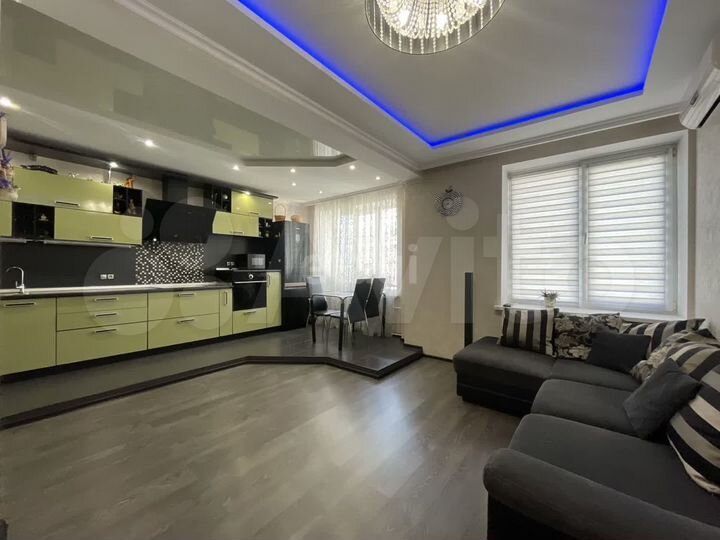 2-к. квартира, 75,2 м², 15/17 эт.