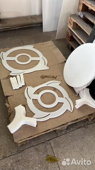 Резка пластика гидроабразивная