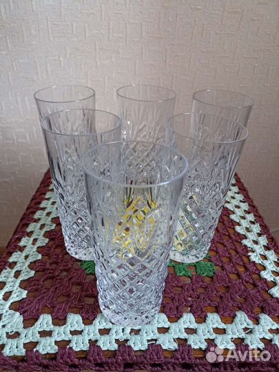 Хрустальные стаканы чехия