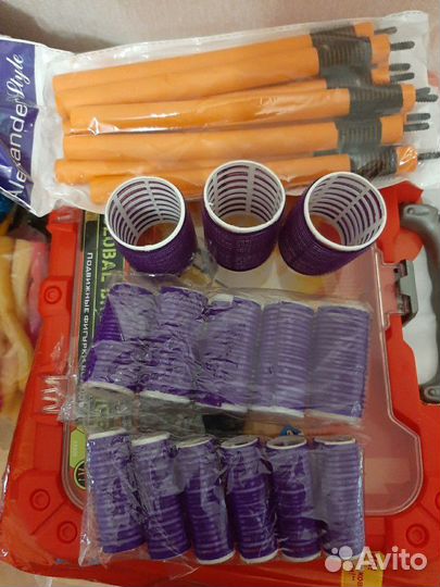 Бигуди на липучках, бумеранги