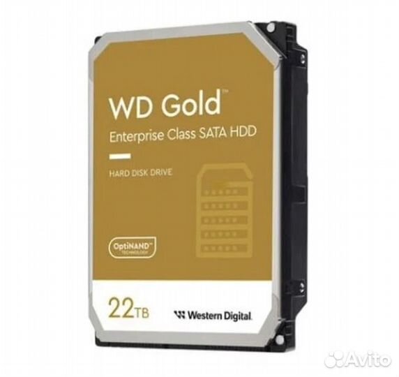 22Tb sata-III WD Gold