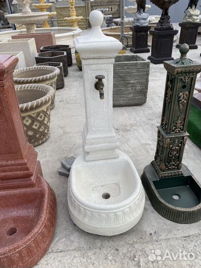 Садовые колонки - умывальник