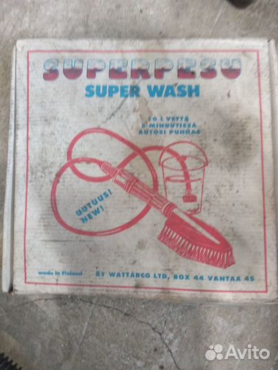 Щётка для ручной мойки автомобиля из ведра дост.са