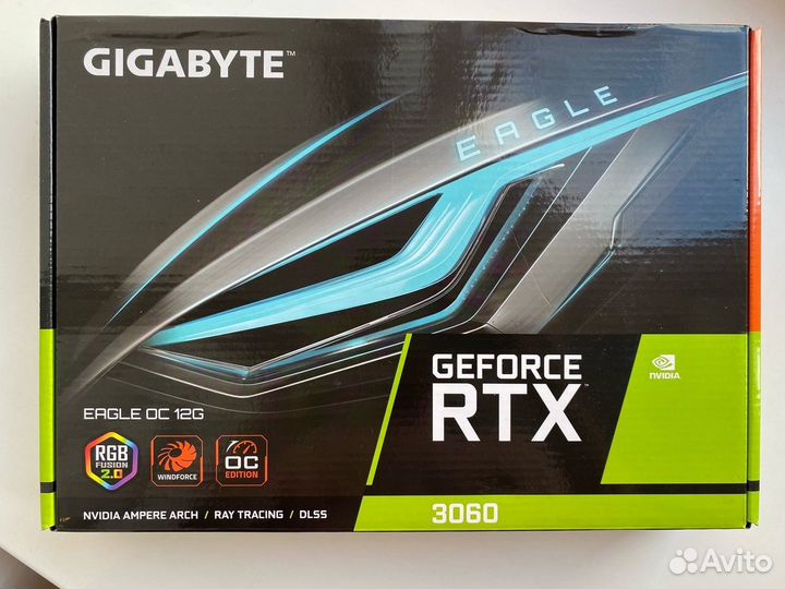 Видеокарта 3060 gigabyte Eagle