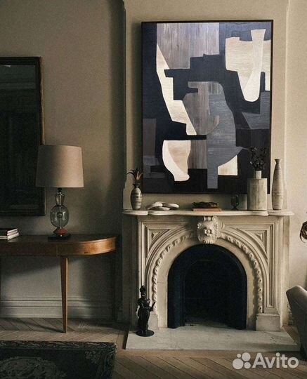 Картина маслом на холсте абстракция