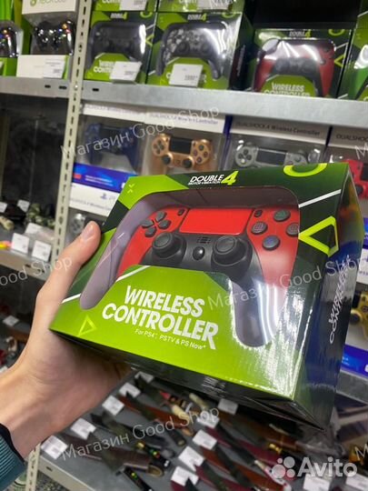 Геймпад PS4 в корпусе PS5