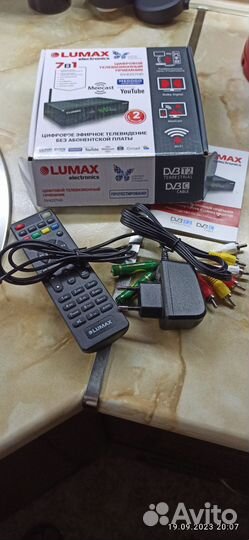 Цифровая TV приставка lumax VD4207HD
