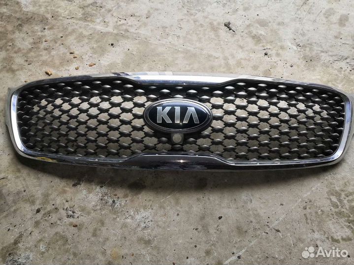 Решетка радиатора киа sorento prime