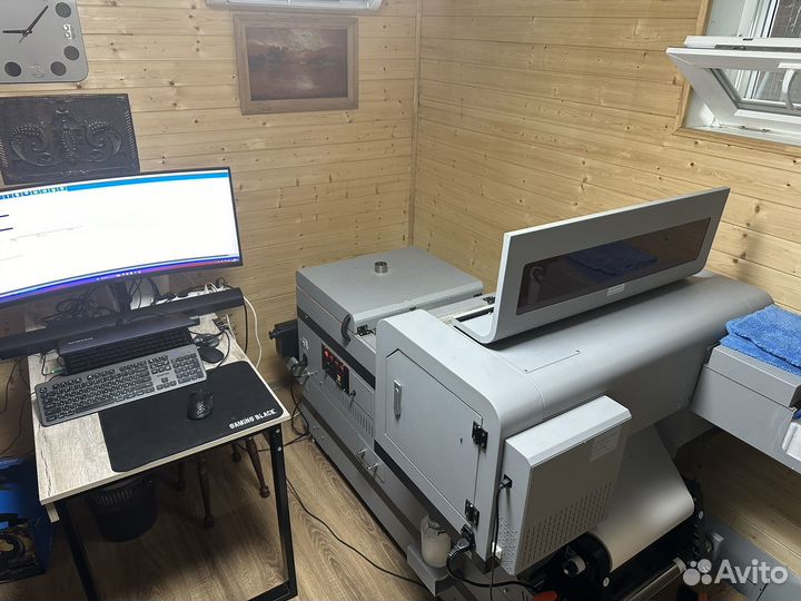 DTF 2xXP600 33 cm дтф принтер с шейкером сушкой