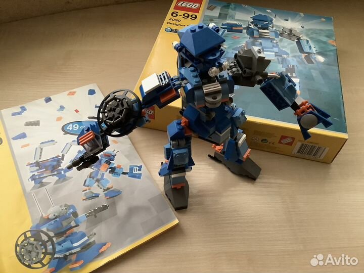 Lego Designer Set Robot 4099, коллекция 2003