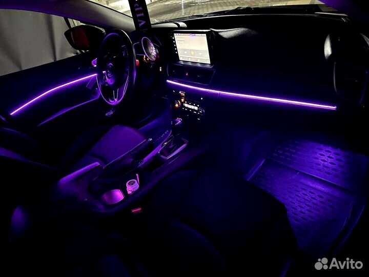 RGB подсветка салона