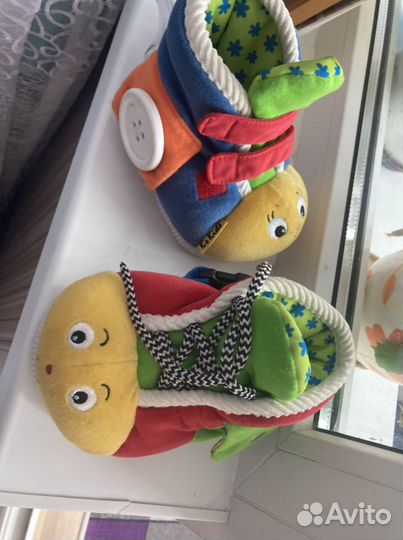 Развивающие тапочки