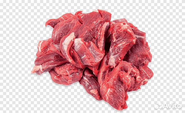 Обрезки говяжьи и куриные для собак