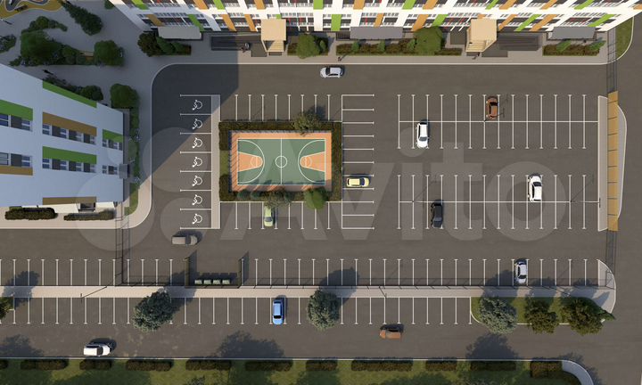 2-к. квартира, 68,1 м², 4/10 эт.