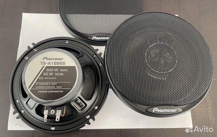 Динамики Pioneer 1696 16см 600W