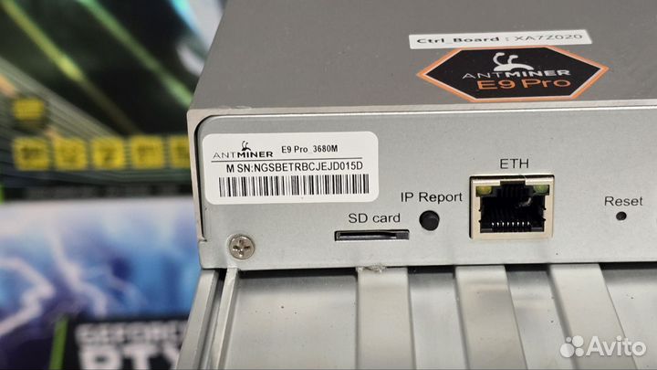Asic майнер Bitmain Antminer E9 Pro 3680 MH/s бу