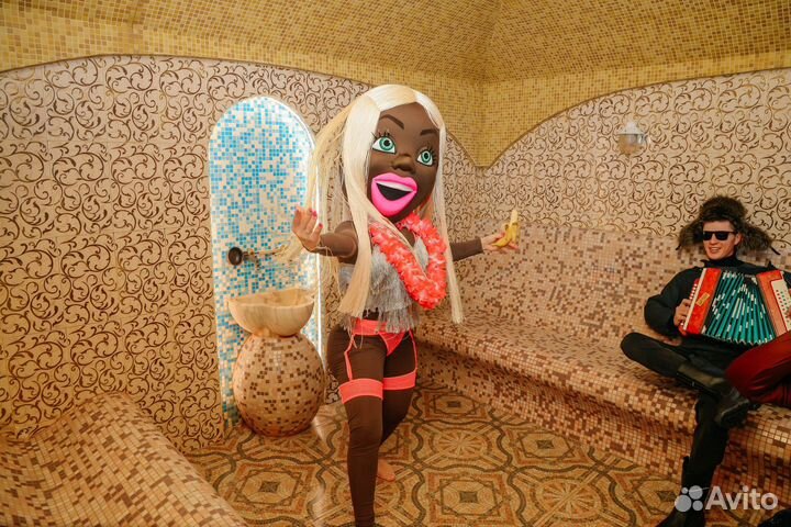 Ростовая кукла мулатка