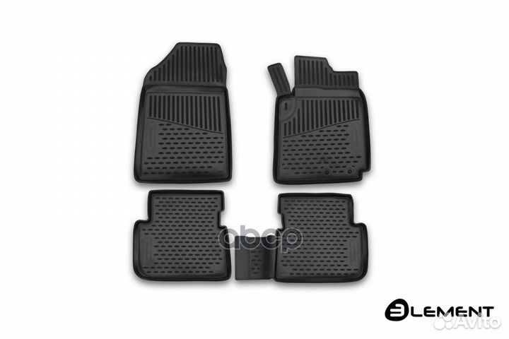Коврики в салон полиуретан element48102210k ELE