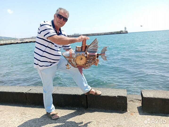 Стимпанк корабль