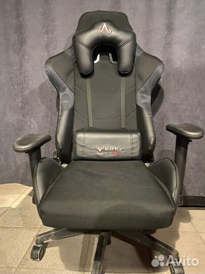 Кресло игровое Zombie viking 4 aero черный