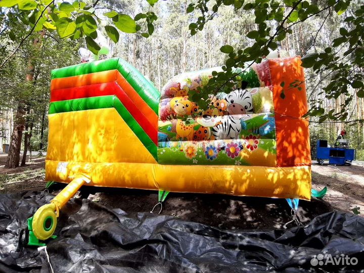 Надувной батут в аренду