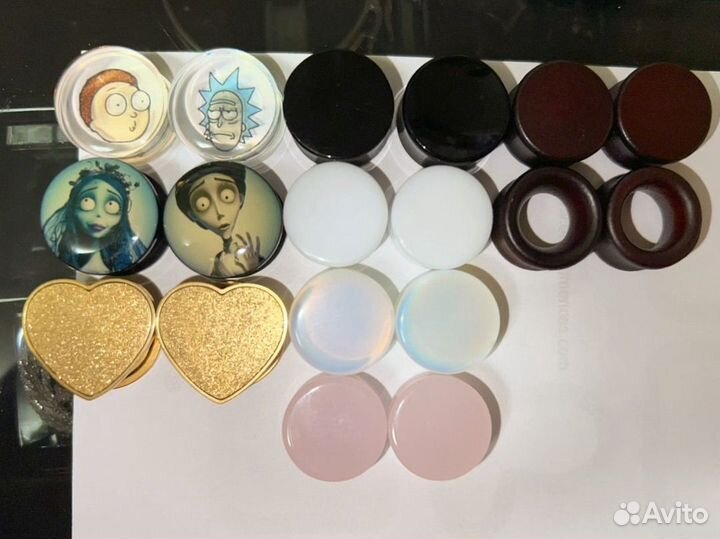 Тоннели плаги на 18 мм