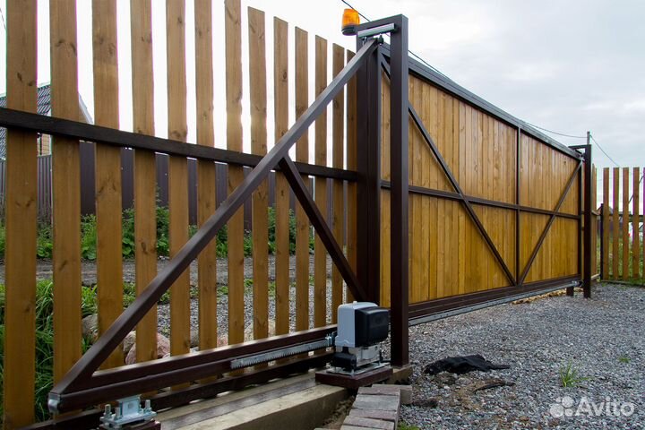 Откатные ворота