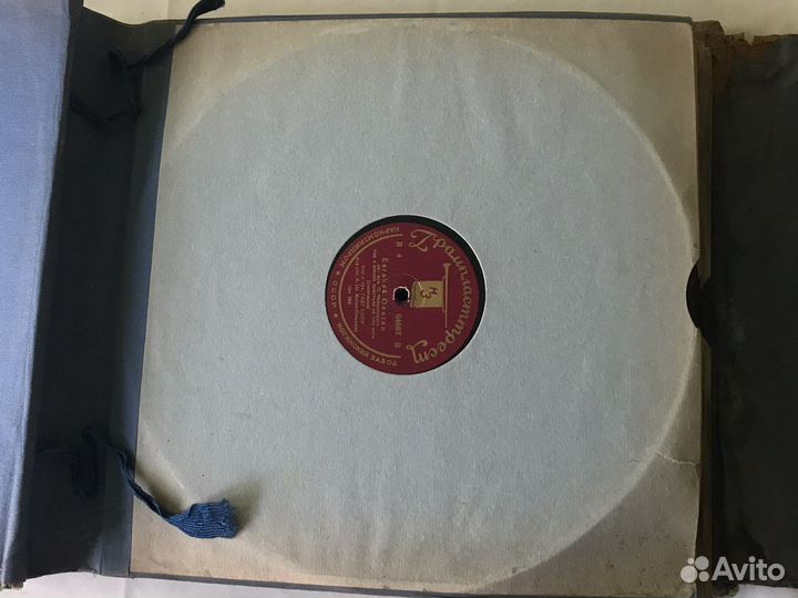 Грампластинки «Евгений Онегин» габт 1953