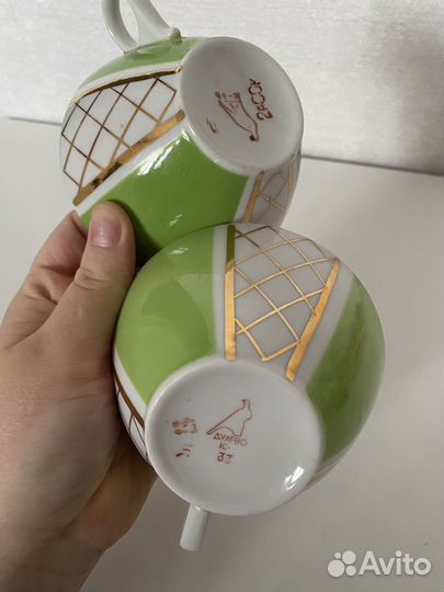 Фарфоровые чашки СССР