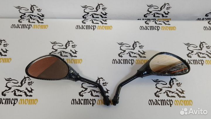 Зеркала заднего вида карбон 8 мм
