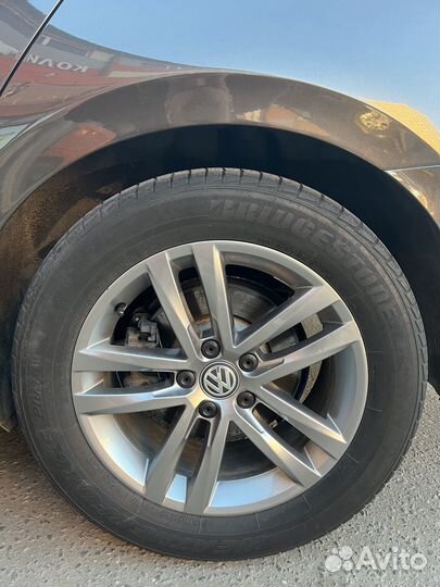 Оригинальные диски на volkswagen passat