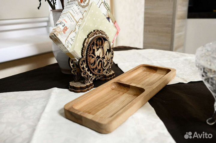 Менажница бук 10*30