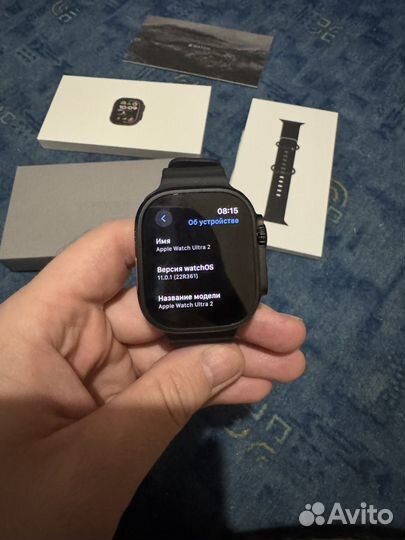 Apple Watch Ultra 2 49 mm Black Titanium