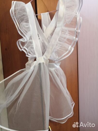 Фартук школьный белый форма