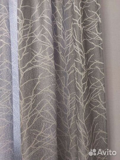 Шторы в комплекте с 2мя наволочками