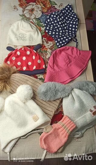 Брендовые вещи пакетом на девочку 80 86 92