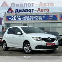 Renault Sandero 1.6 MT, 2018, 123 686 км, с пробегом, цена 710 000 руб.