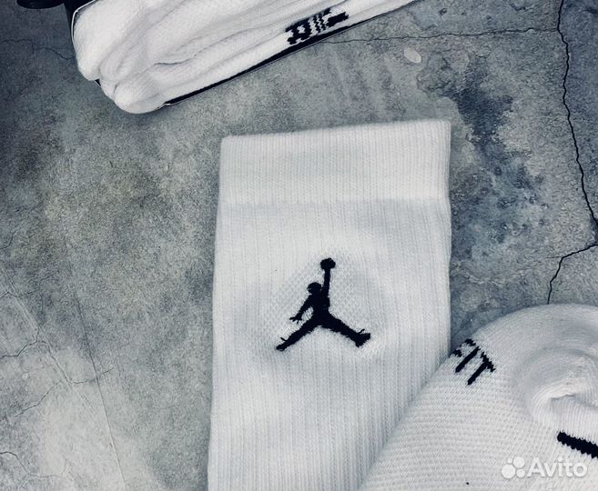 Носки оригинал Nike Jordan белые