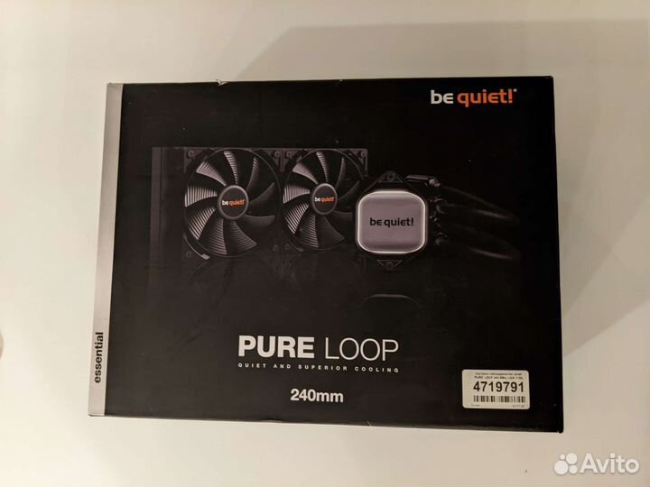 Система водяного охлаждения be quite pure loop 240