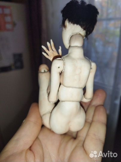 Кукла фарфоровая шарнирная