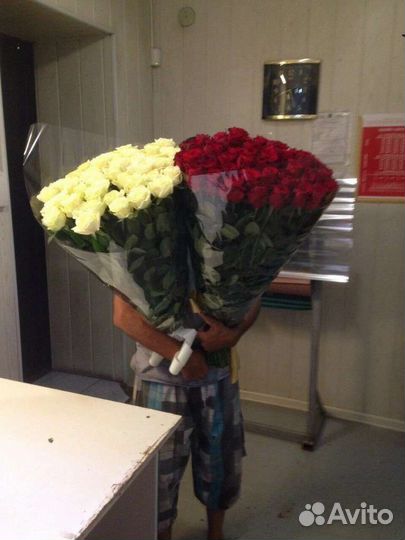 Цветы розы букет