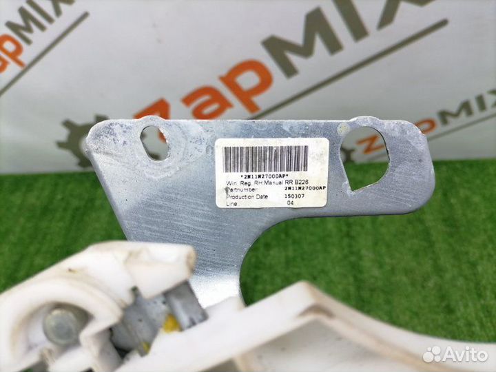 Стеклоподъемный механизм задний правый Ford Fusion
