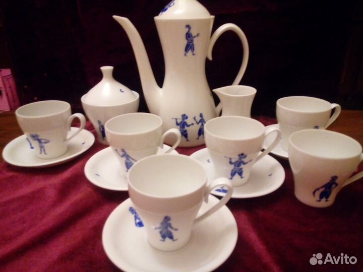 Кофейный сервиз фатима fatima Райхенбах Германия