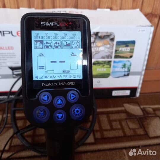 Металлоискатель nokta makro simplex plus