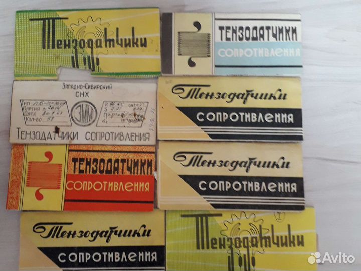 Тензодатчики сопротивления