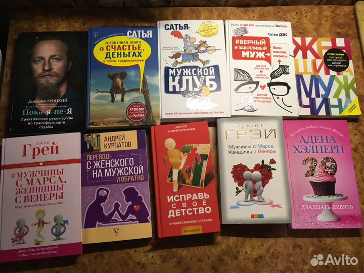 Книги разные,отношения,мотивация в описании верно