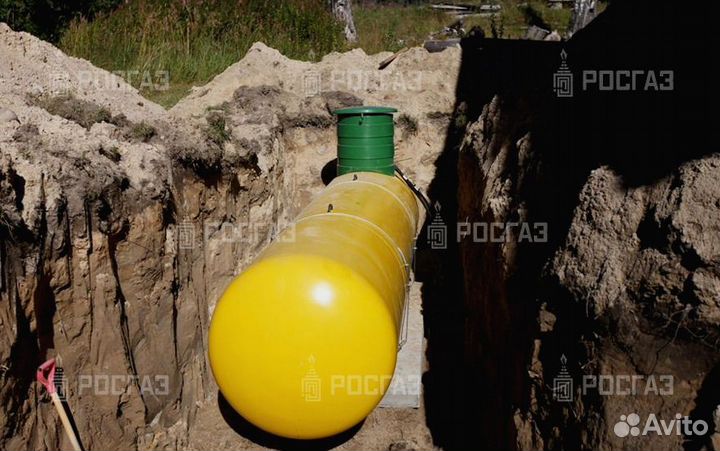 Газгольдер новый