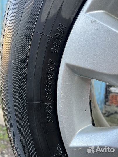 Комплект летних колес R17 Паджеро 4