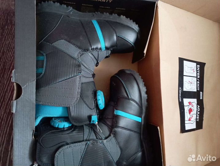 Сноубордические ботинки burton 37