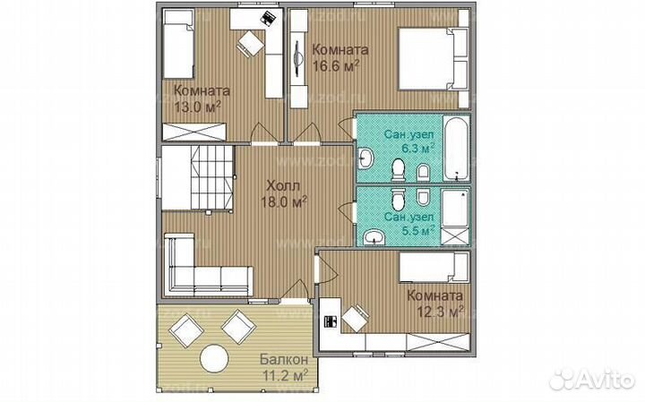 Коттедж Аврора 2